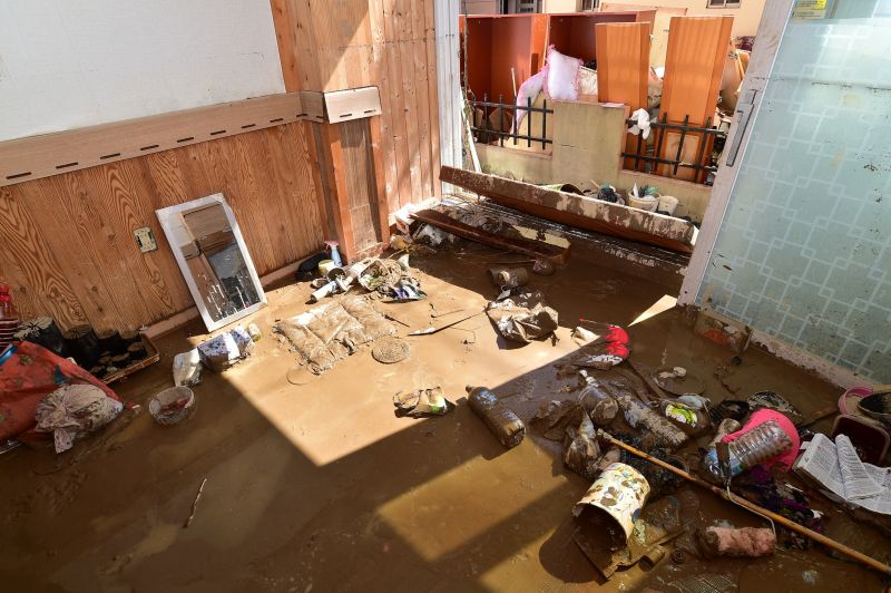 Flood Damage Cleanup detail