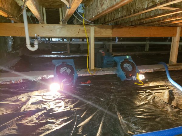 Crawlspace Water Removal in Fuquay Varina